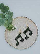 Load image into Gallery viewer, Music Note Earrings
