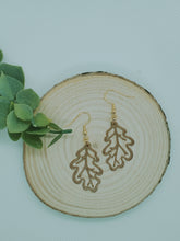 Load image into Gallery viewer, Oak Leaf Earrings
