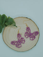 Load image into Gallery viewer, Geometric Butterfly Earrings

