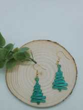 Load image into Gallery viewer, Christmas Tree Earrings
