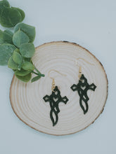 Load image into Gallery viewer, Croix Cross Earrings
