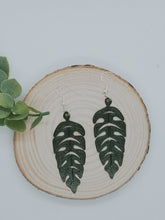 Load image into Gallery viewer, Banana Leaf Earrings
