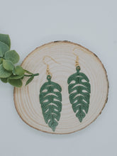 Load image into Gallery viewer, Banana Leaf Earrings
