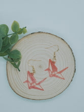 Load image into Gallery viewer, Origami Crane Earrings
