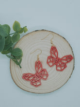 Load image into Gallery viewer, Geometric Butterfly Earrings
