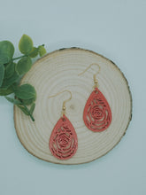 Load image into Gallery viewer, Teardrop Rose Earrings
