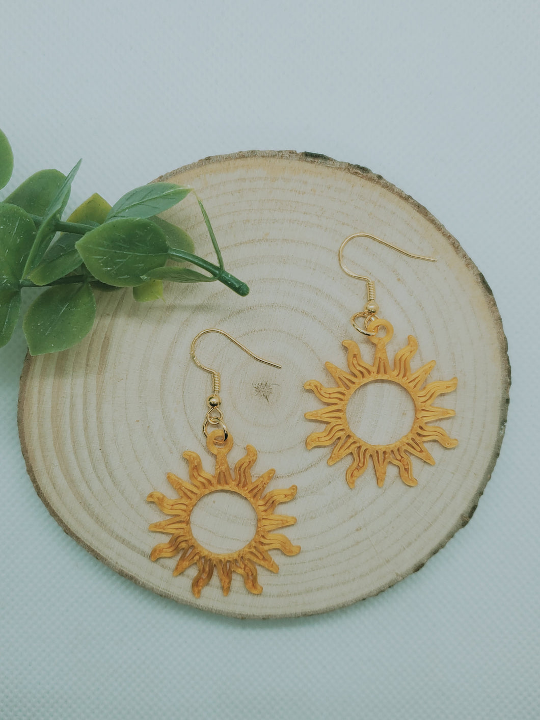 Sun Symbol Earrings