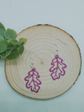 Load image into Gallery viewer, Oak Leaf Earrings
